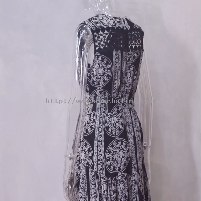 AUSCHALINK- Fashionable Sleeveless V-neck High-waisted Long Elegant Dress